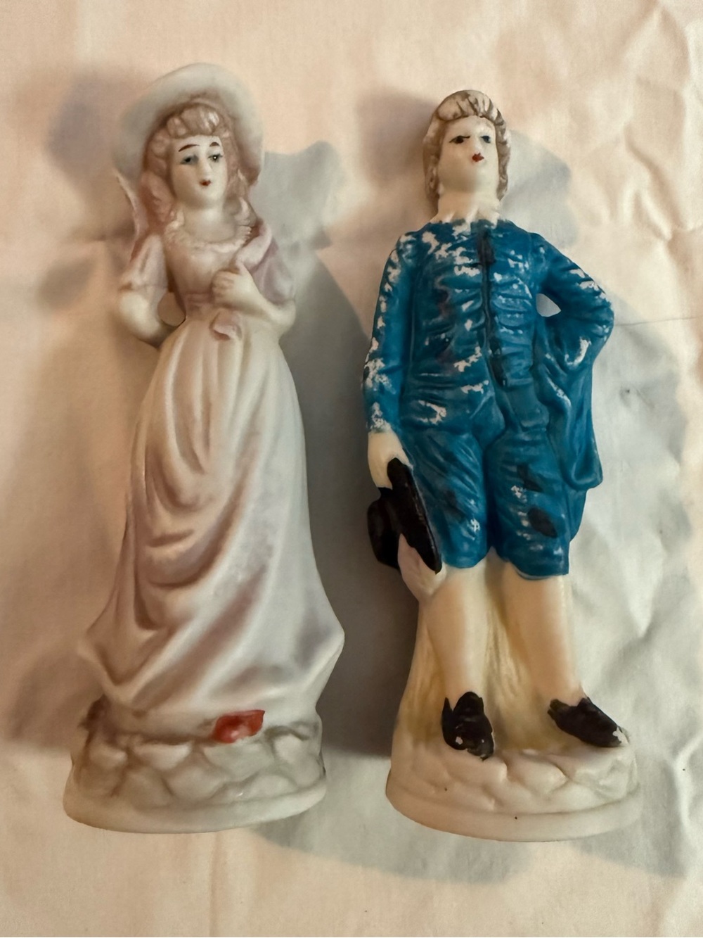 Vintage Lecroy Blue Boy & Pinkie Set